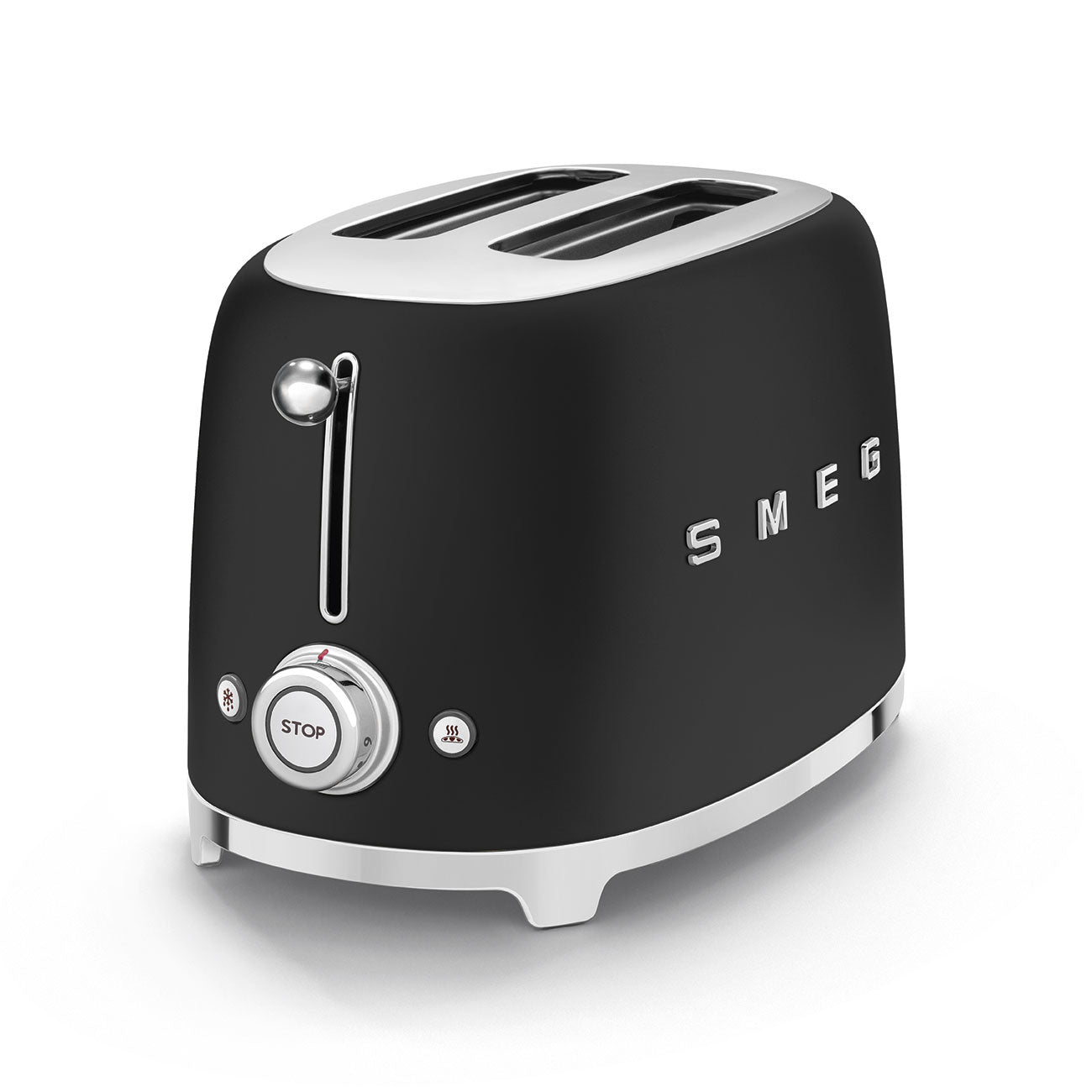 SMEG TOASTER 2X2 50STYLE MATT BLACK TSF01BLMEU