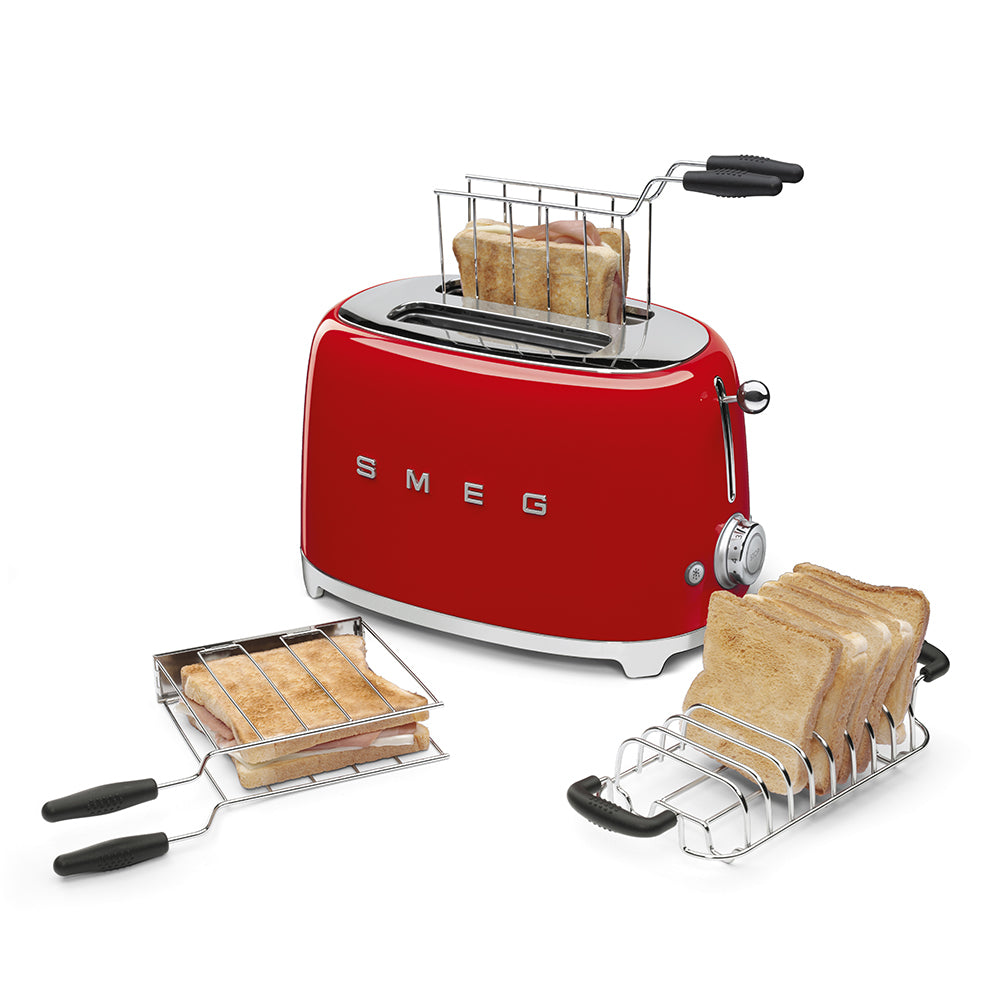 SMEG TOASTER 2X2 50 STYLE RED TSF01RDEU