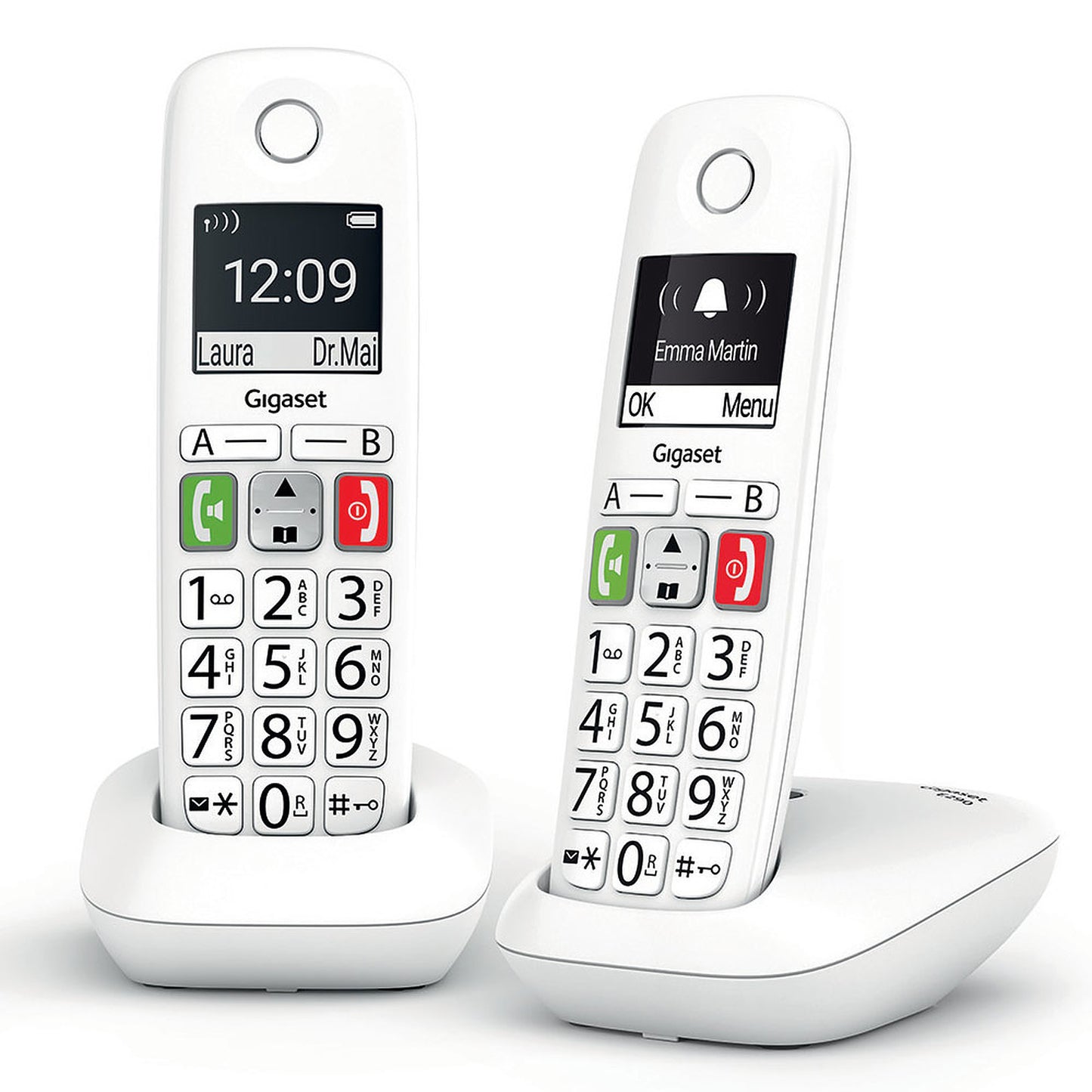 GIGASET WIRELESS PHONE E290 WHITE (S30852-H2901-D202)