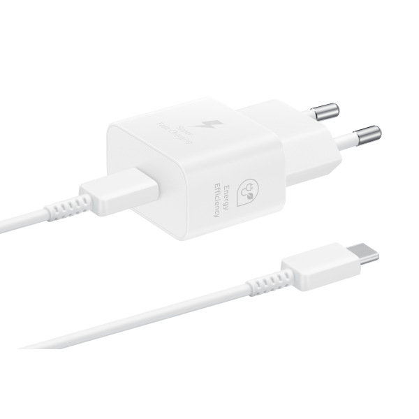 Samsung 25W USB-C Fast Adapter EP-T2510 with Cable - White