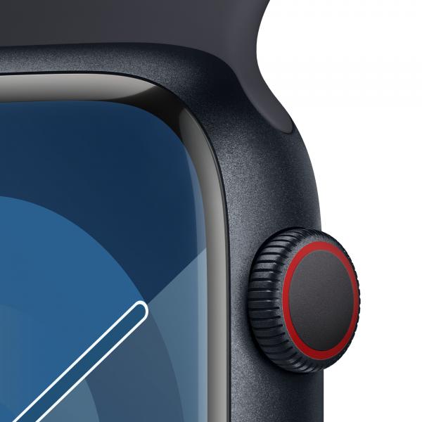 Watch Apple Watch Series 9 LTE 45mm Midnight Aluminium Case with Sport Loop - Midnight