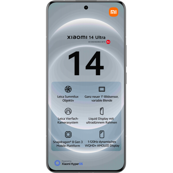 Xiaomi 14 Ultra 5G Dual Sim 16GB RAM 512GB - White