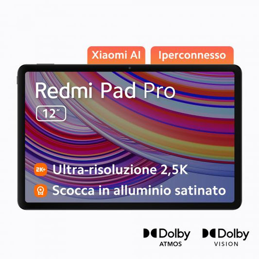 Tablet Xiaomi Redmi Pad Pro 12.1 6GB RAM 128GB WiFi - Ocean Blue
