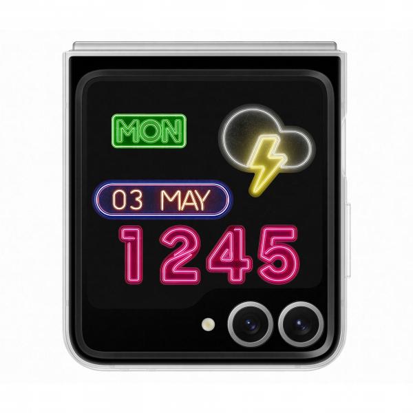 Samsung Galaxy Z Flip6 Design Cover Flipsuit - Transparent