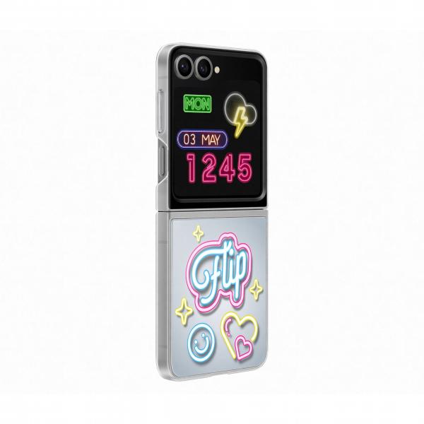 Samsung Galaxy Z Flip6 Design Cover Flipsuit - Transparent