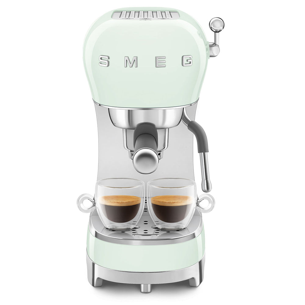 SMEG COFFEE MAKER 50STYLE GREEN ECF02PGEU