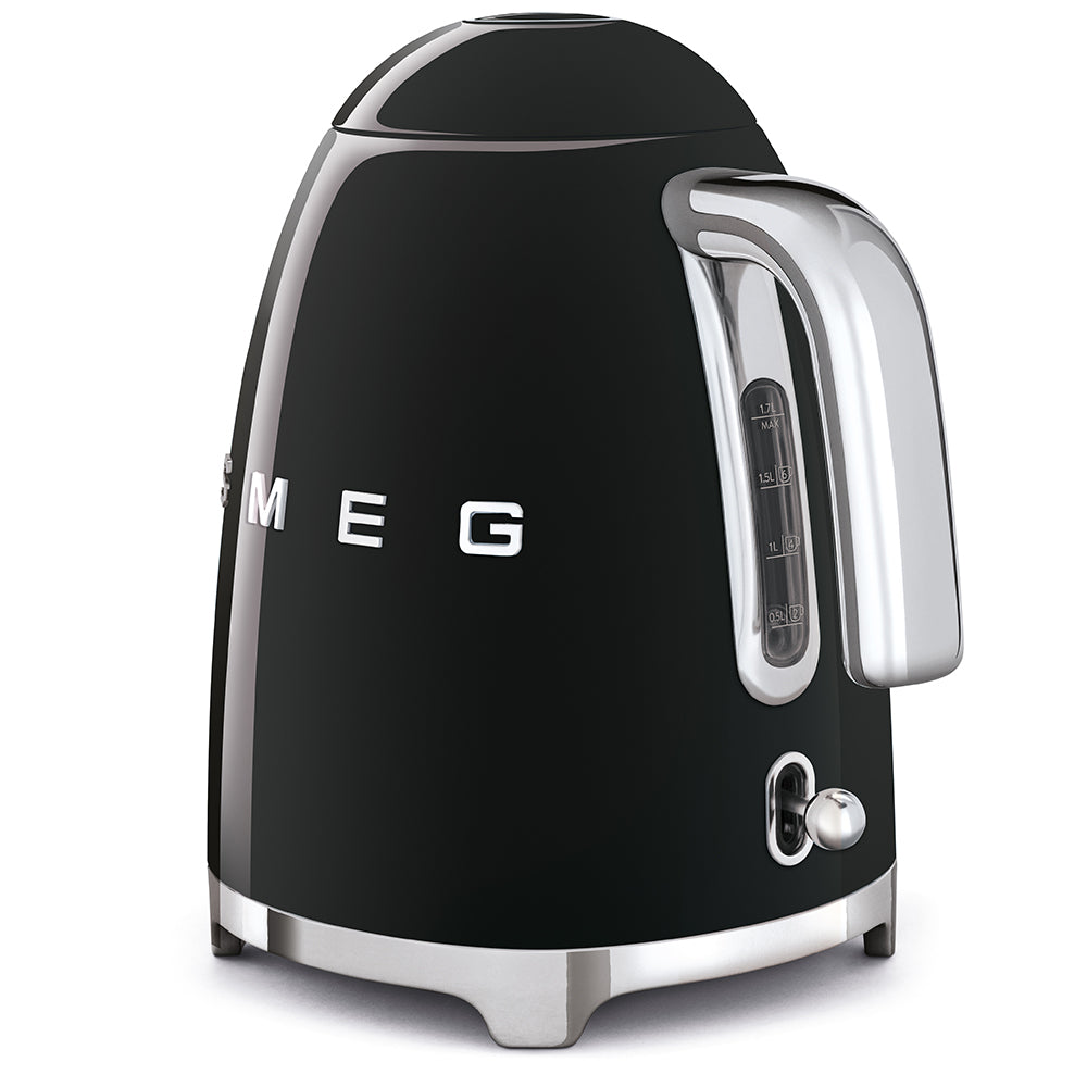 SMEG KETTLE 50STYLE BLACK KLF03BLEU