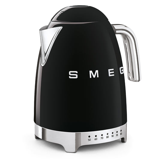 SMEG KETTLE 50STYLE BLACK KLF04BLEU