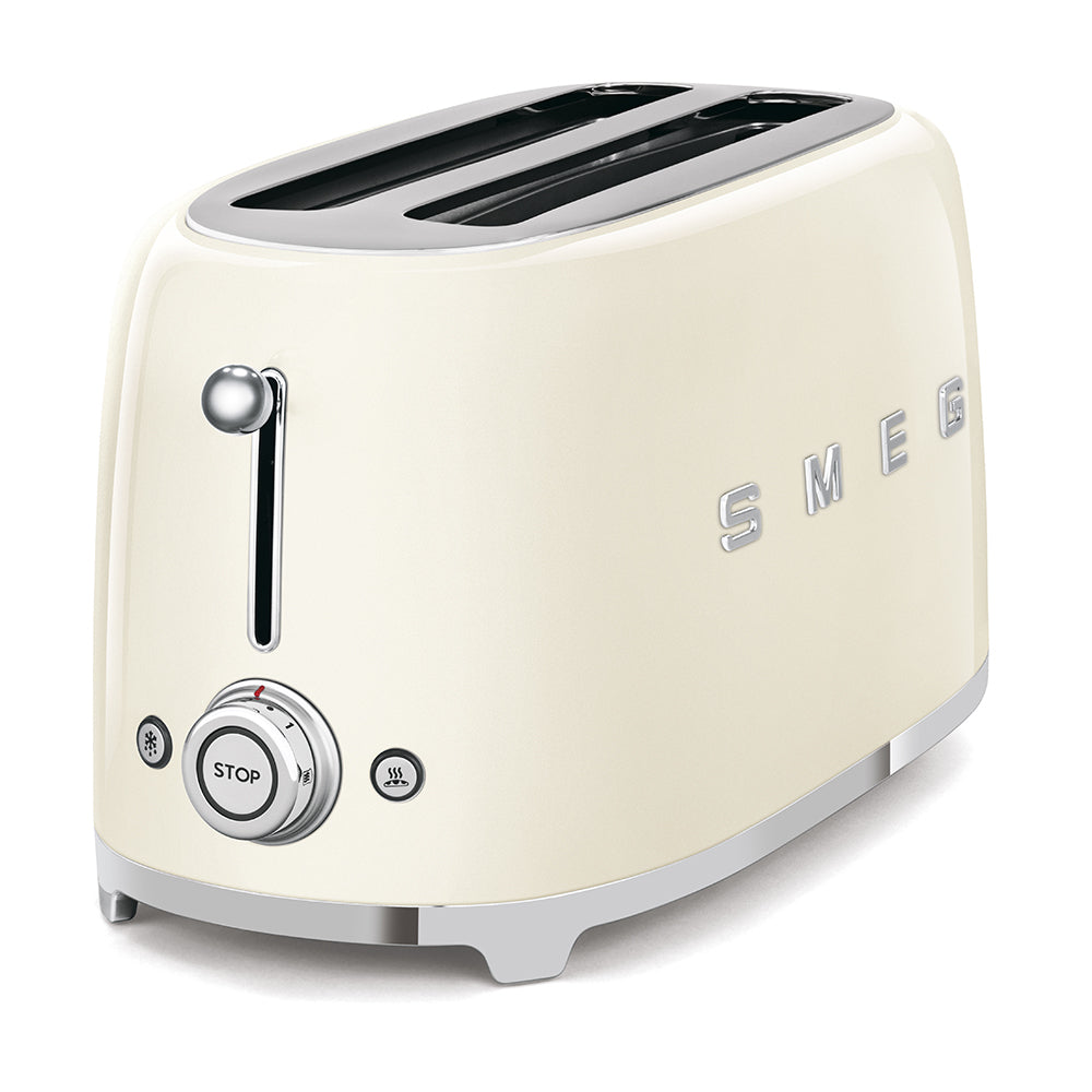 SMEG TOASTER 2X4 50STYLE CREAM TSF02CREU