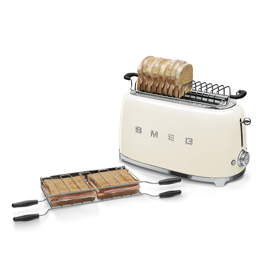 SMEG TOASTER 2X4 50STYLE CREAM TSF02CREU
