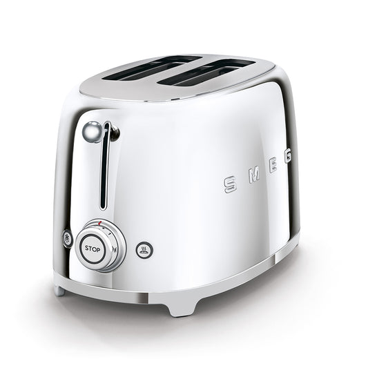 SMEG TOASTER 2X2 50STYLE CHROME TSF01SSEU