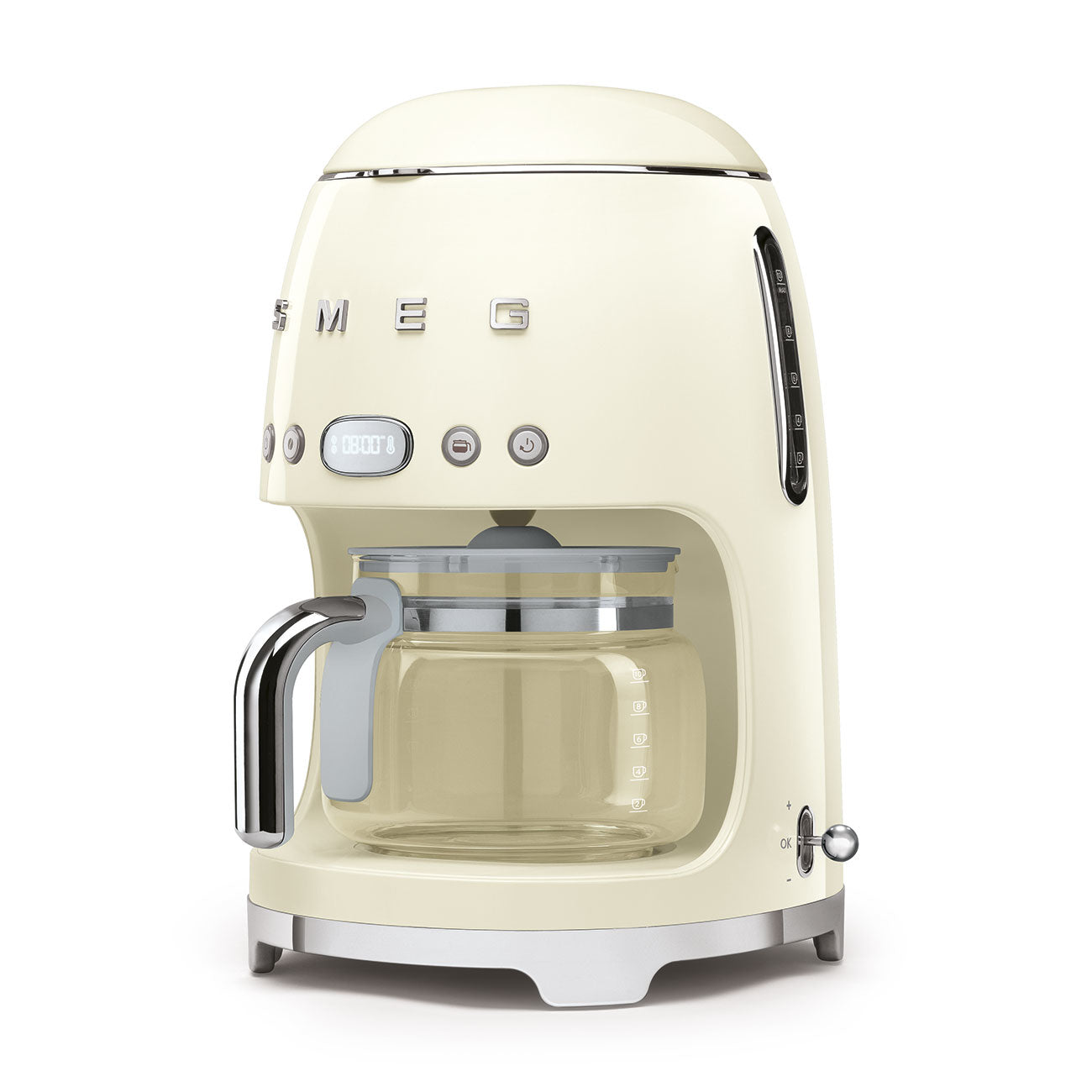 SMEG DRIP COFFEE MAKER 50'STYLE CREAM DCF02CREU