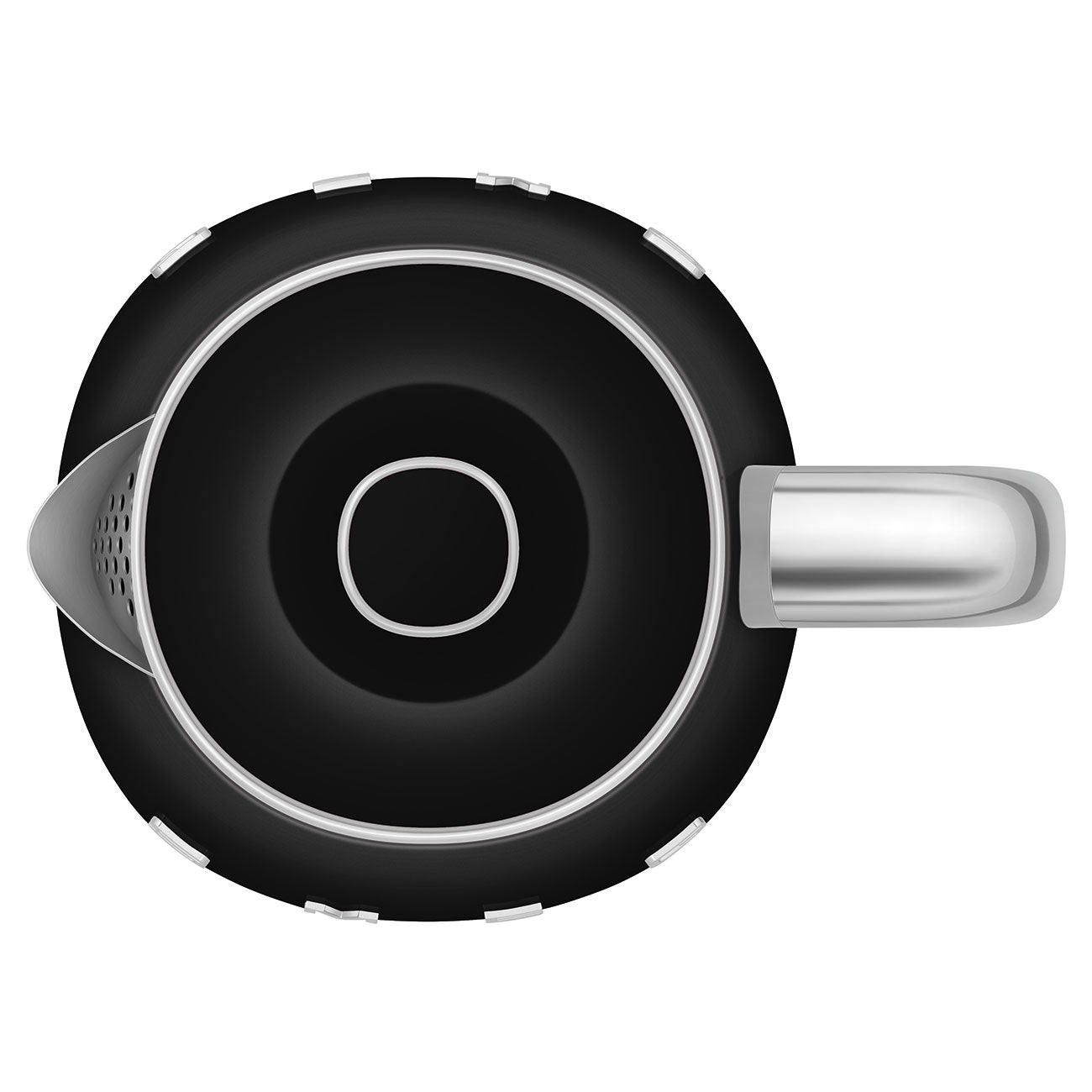 SMEG KETTLE MINI 50STYLE BLACK KLF05BLEU