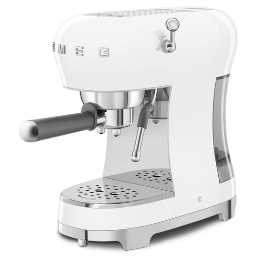 SMEG COFFEE MAKER 50STYLE WHITE ECF02WHEU