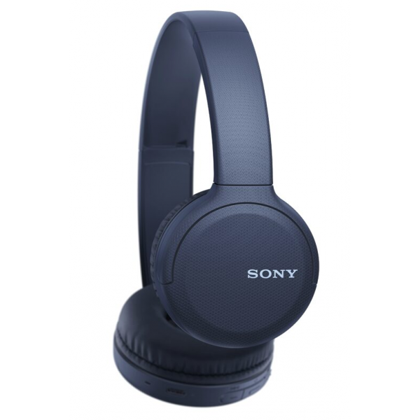 Sony WHCH510 Over-Ear Wireless Headset - Blue