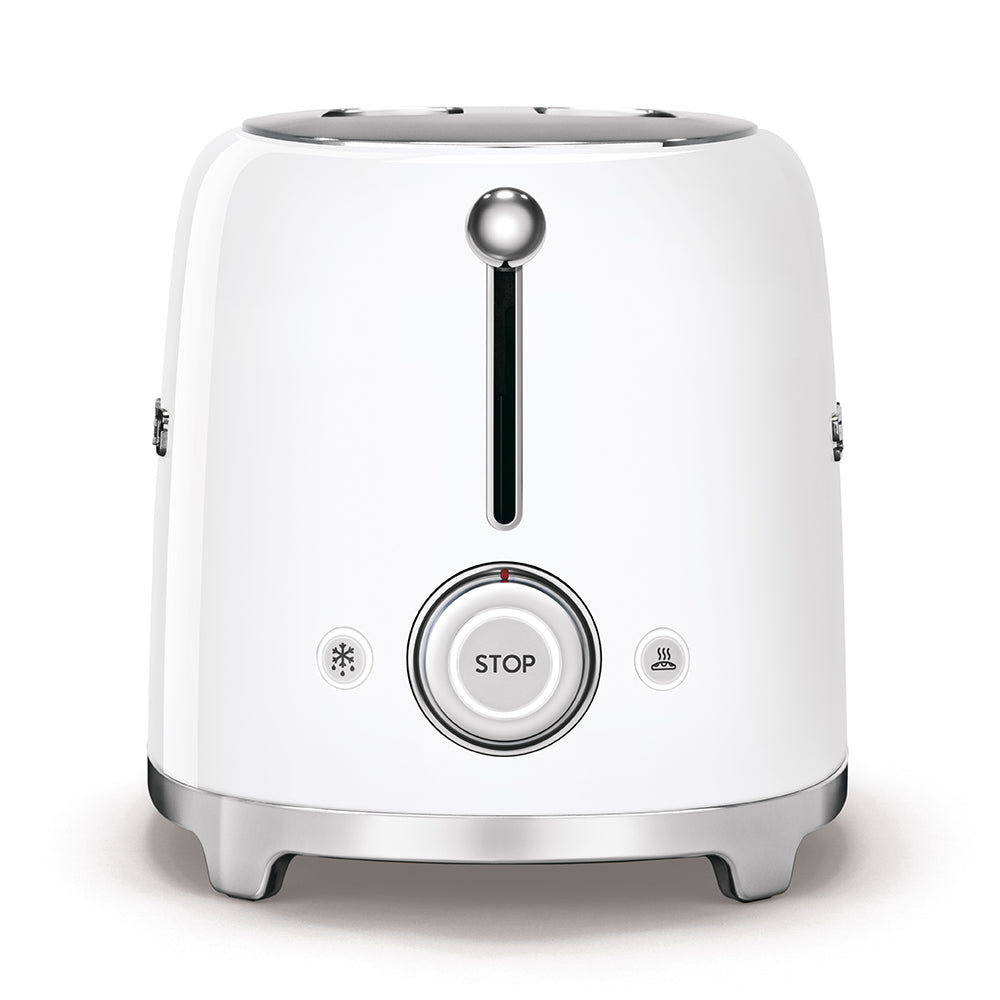 SMEG TOASTER 2X2 50STYLE WHITE TSF01WHEU