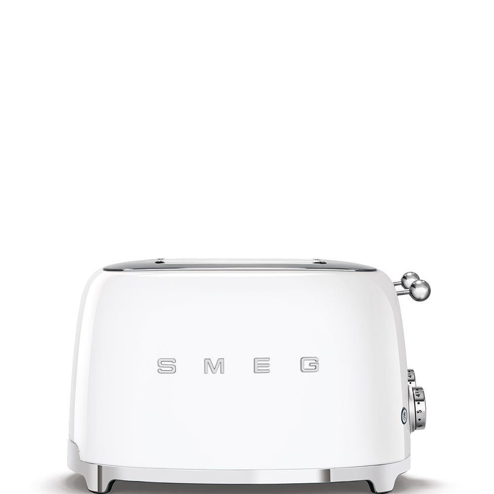 SMEG TOASTER 4X4 50STYLE WHITE TSF03WHEU