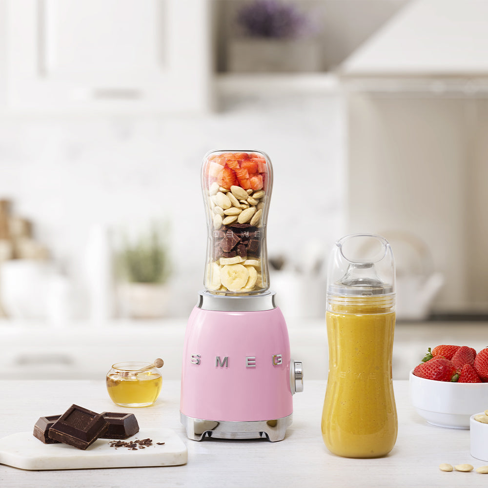 SMEG 50'STYLE GLASS BLENDER ROSE PBF01PKEU