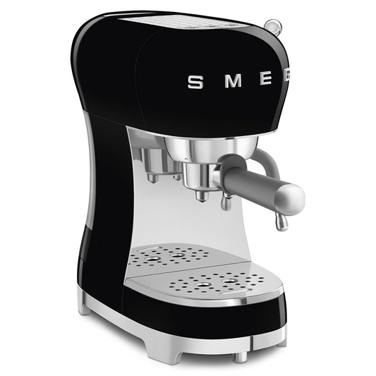 SMEG COFFEE MAKER 50STYLE BLACK ECF02BLEU