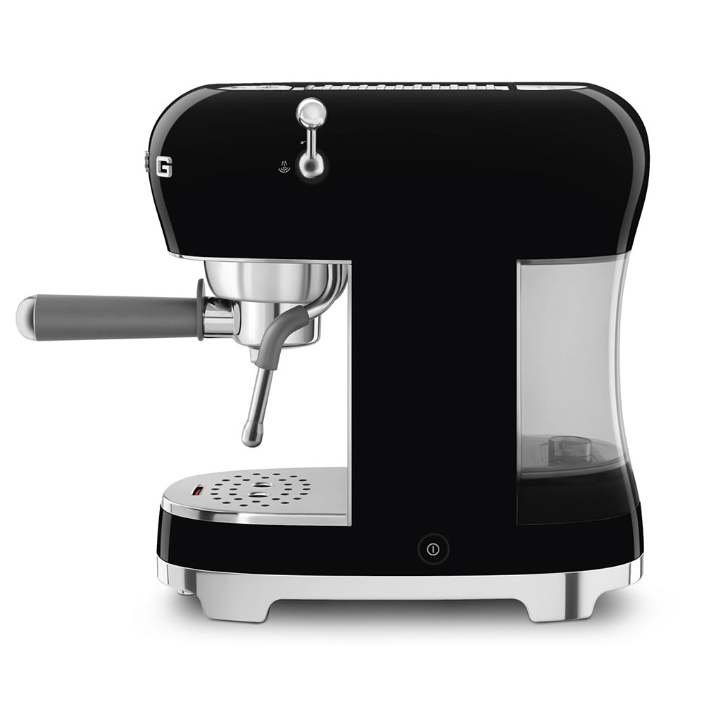 SMEG COFFEE MAKER 50STYLE BLACK ECF02BLEU