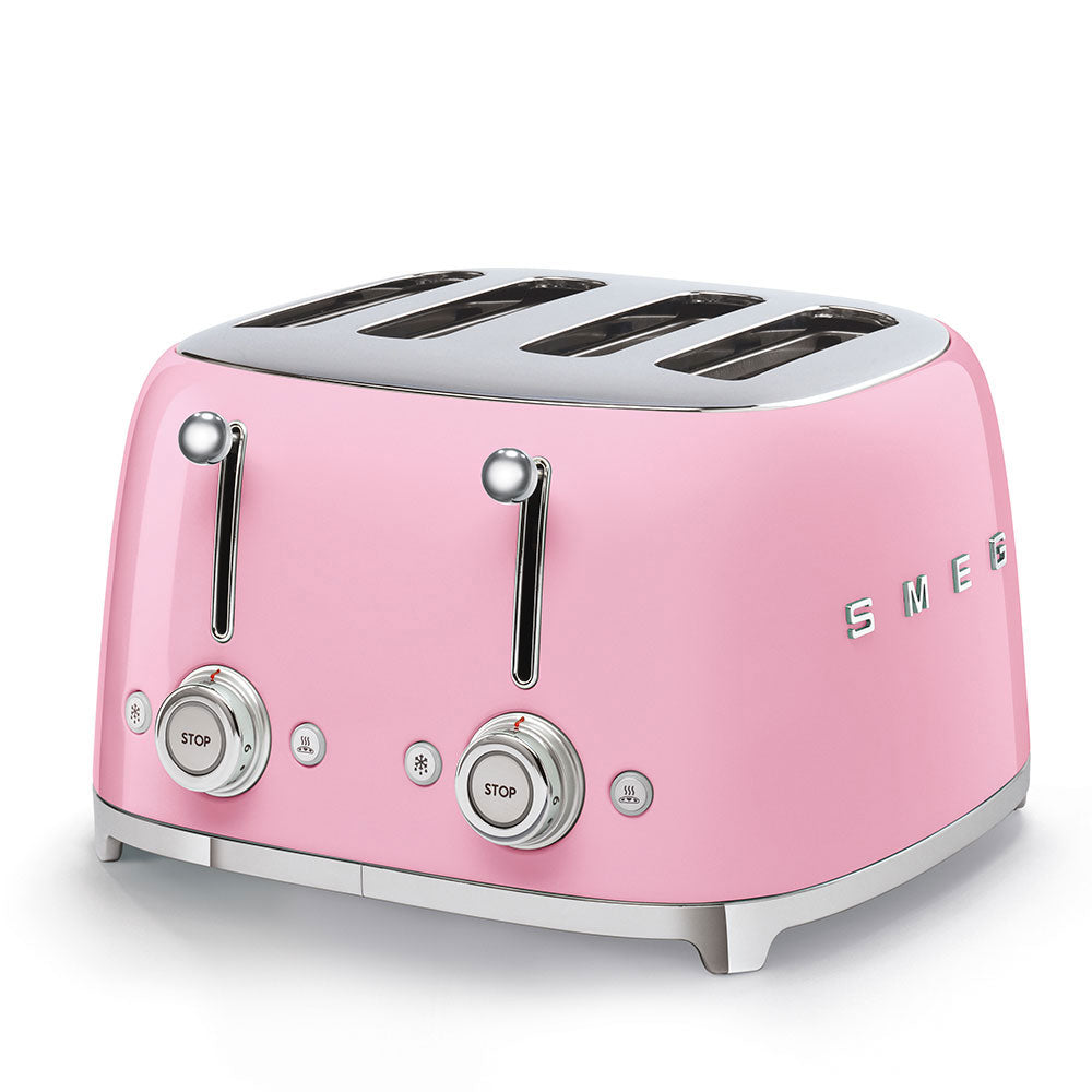 SMEG TOASTER 4X4 50STYLE PINK TSF03PKEU