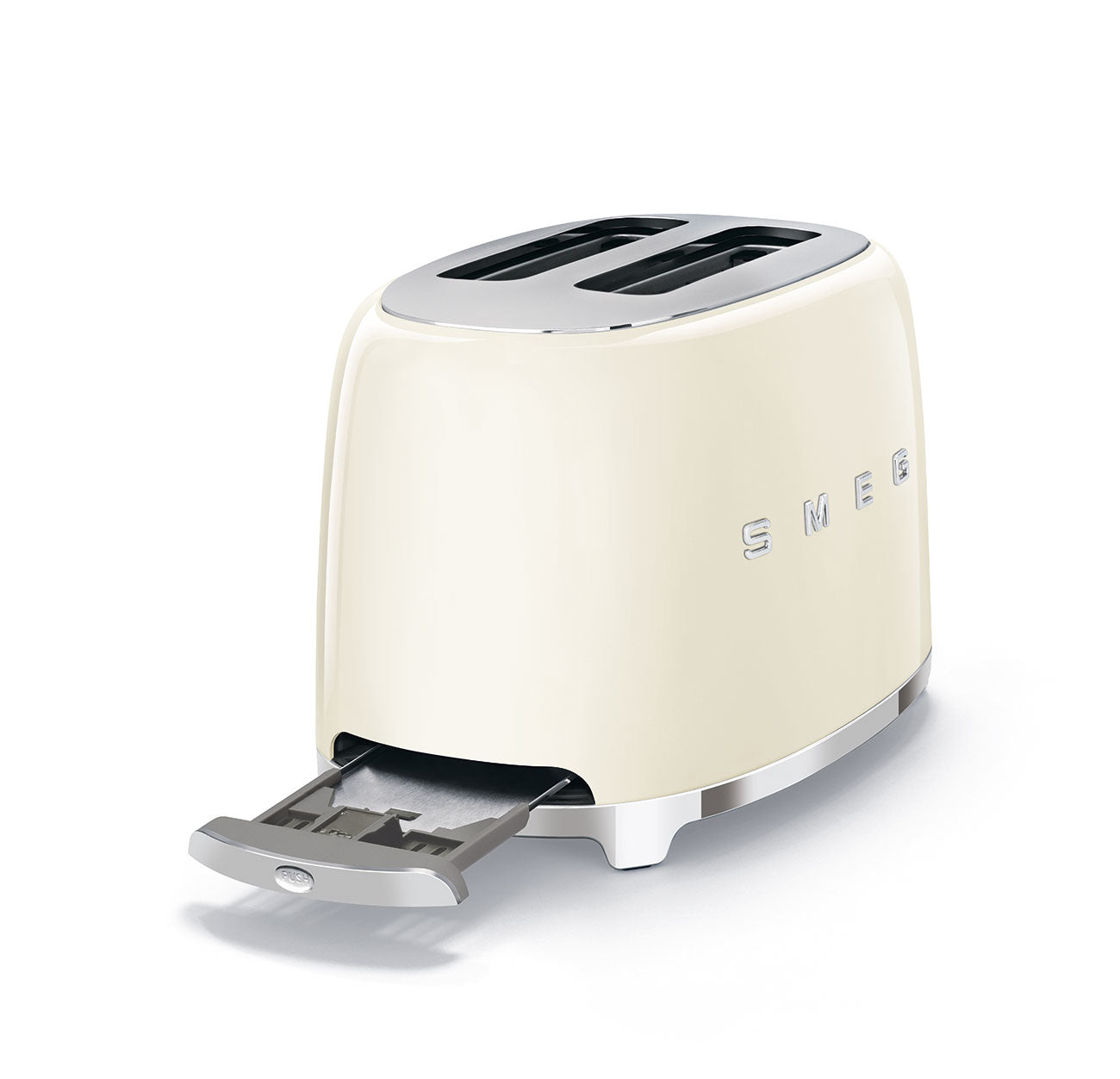 SMEG TOASTER 2X2 50STYLE CREAM TSF01CREU