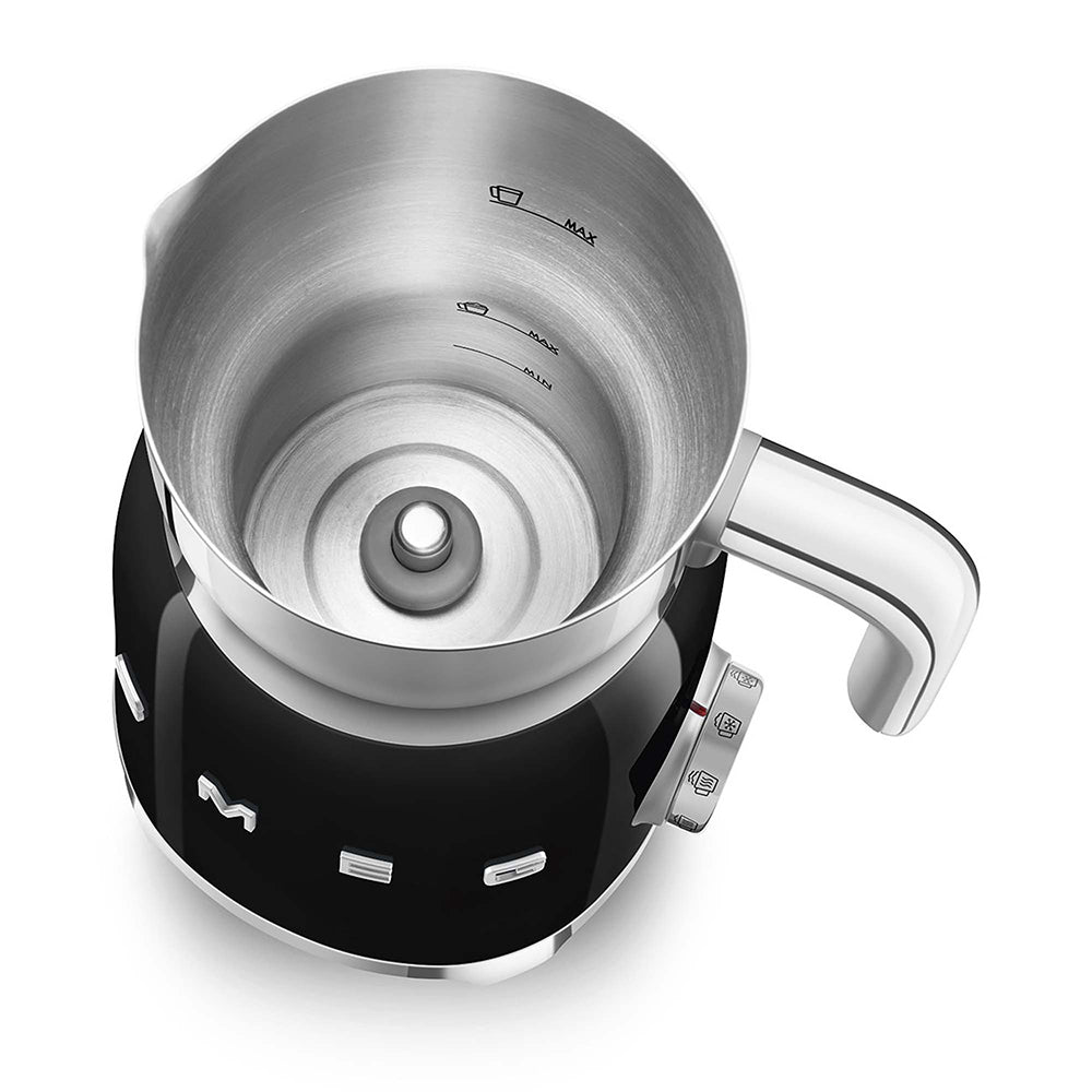 SMEG MILK FROTHER 50STYLE BLACK MFF11BLEU