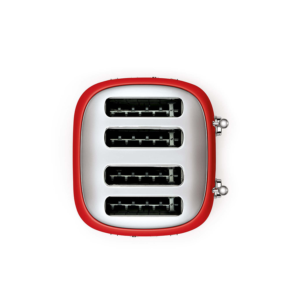 SMEG TOASTER 4x4 50STYLE RED TSF03RDEU