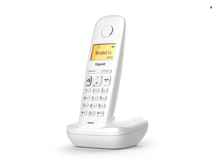 GIGASET WIRELESS PHONE A270 WHITE (S30852-H2812-D202)