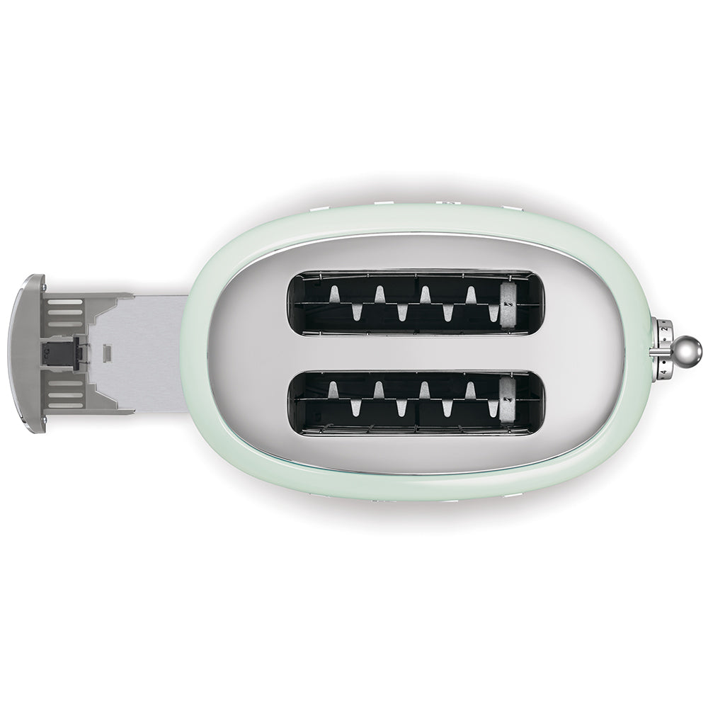 SMEG TOASTER 2x2 50 STYLE GREEN TSF01PGEU