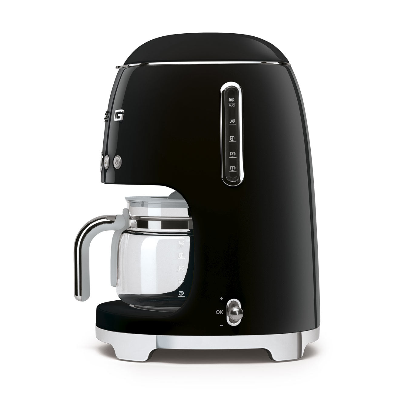 SMEG DRIP COFFEE MAKER 50STYLE BLACK DCF02BLEU