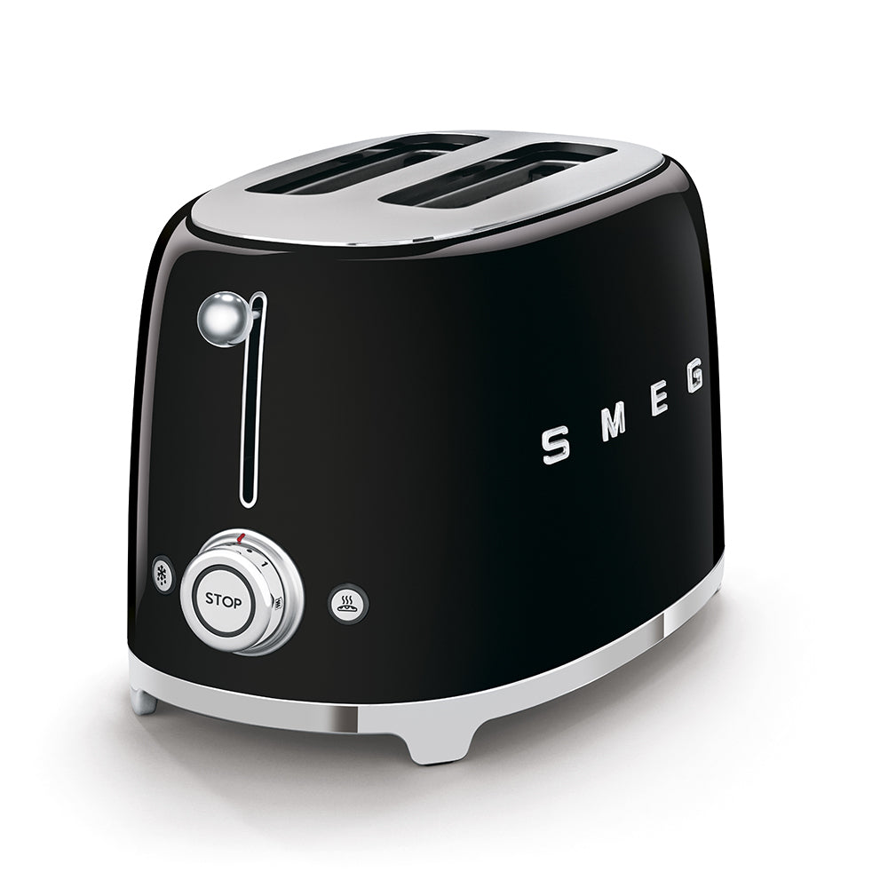 SMEG TOASTER 2x2 50 STYLE BLACK TSF01BLEU