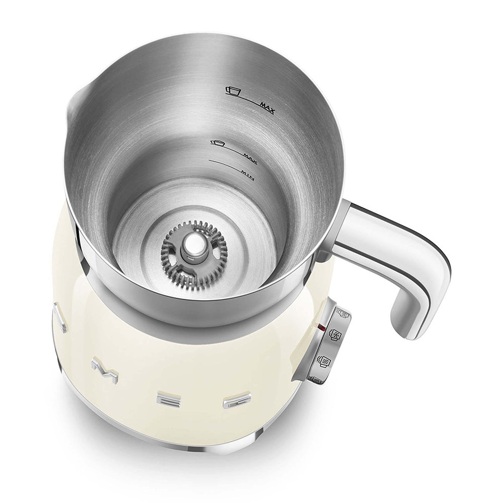SMEG MILK FROTHER 50STYLE CREAM MFF11CREU
