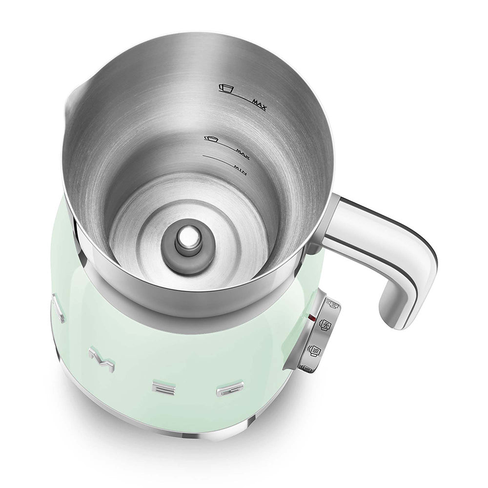 SMEG MILK FROTHER 50STYLE GREEN MFF11PGEU