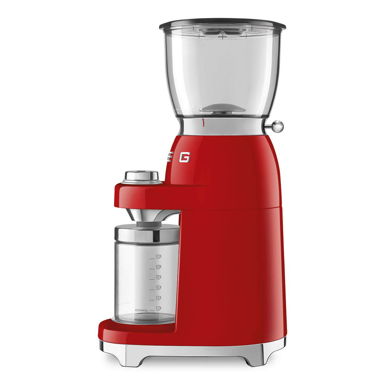 SMEG COFFEE GRINDER 50STYLE RED CGF11RDEU