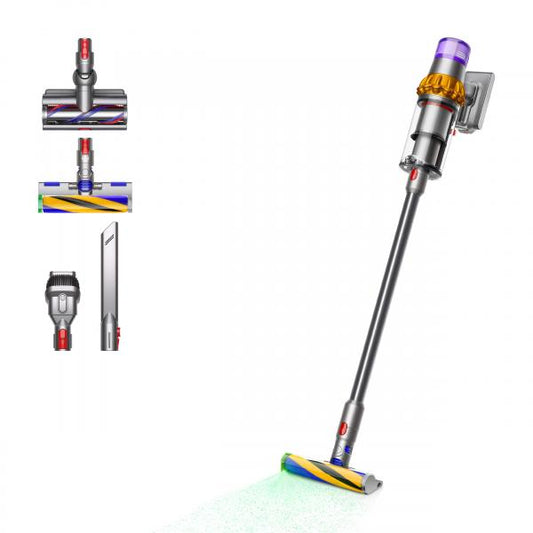 Dyson Vacuum Cleaner V15 Detect Absolute (2023) - Yellow/Nickel