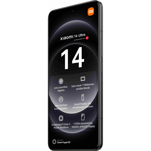 Xiaomi 14 Ultra 5G Dual Sim 16GB RAM 512GB - Black