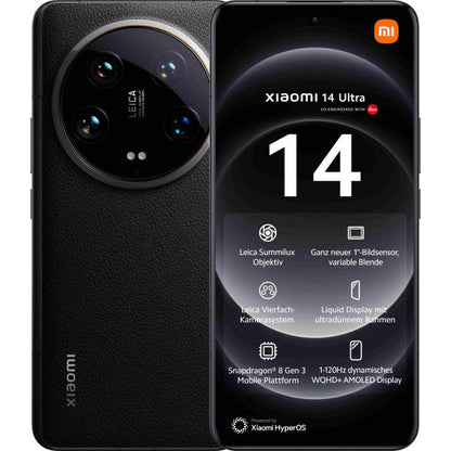 Xiaomi 14 Ultra 5G Dual Sim 16GB RAM 512GB - Black