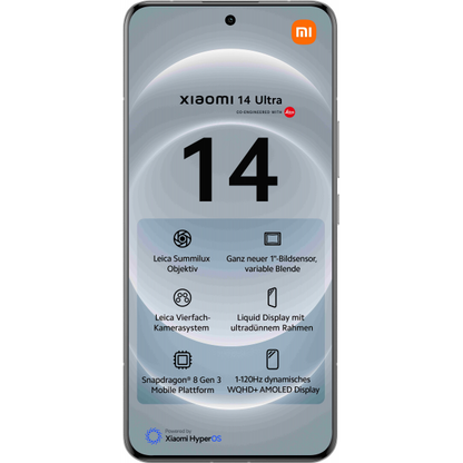 Xiaomi 14 Ultra 5G Dual Sim 16GB RAM 512GB - White