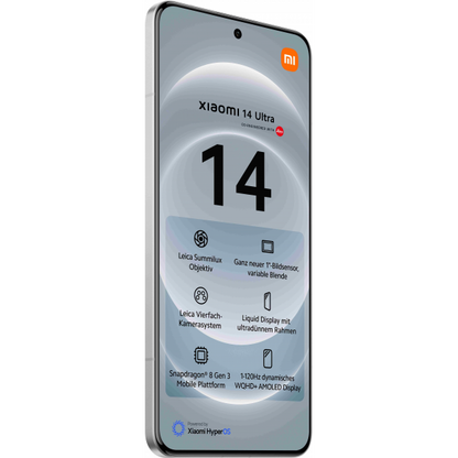 Xiaomi 14 Ultra 5G Dual Sim 16GB RAM 512GB - White