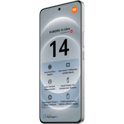 Xiaomi 14 Ultra 5G Dual Sim 16GB RAM 512GB - White