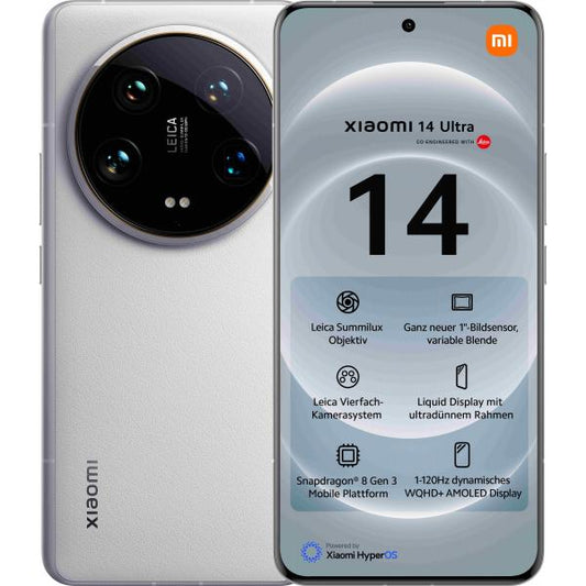 Xiaomi 14 Ultra 5G Dual Sim 16GB RAM 512GB - White