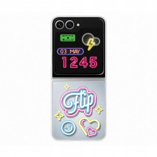Samsung Galaxy Z Flip6 Design Cover Flipsuit - Transparent