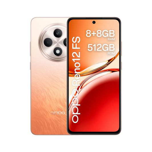 Oppo Reno12 FS 4G Dual Sim 8GB RAM 512GB - Amber Orange