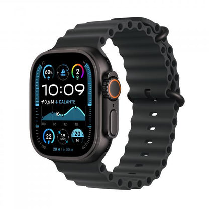 Watch Apple Watch Ultra 2 (2024) LTE 49mm Black Titanium Case with Ocean Band - Black