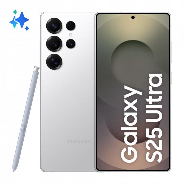 Samsung Galaxy S25 Ultra S938 5G Dual Sim 12GB RAM 256GB - Titanium Whitesilver