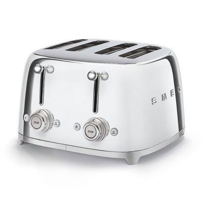 SMEG TOASTER 4X4 50STYLE CHROME TSF03SSEU