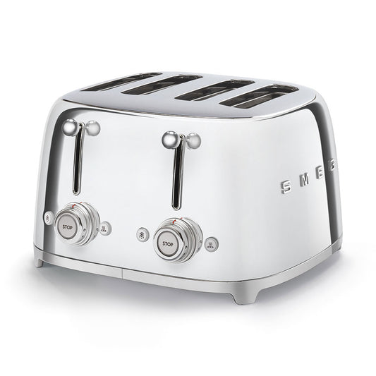 SMEG TOASTER 4X4 50STYLE CHROME TSF03SSEU