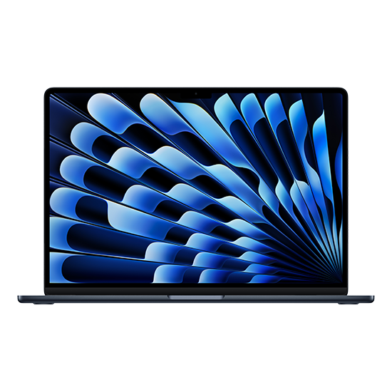 Apple MacBook Air 15 M3 (2024) QWERTY 8GB RAM 512GB 8-Core CPU 10-Core GPU - Midnight
