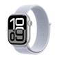 Watch Apple Watch Series 10 GPS 42mm Silver Aluminium Case with Sport Loop - Blue Cloud